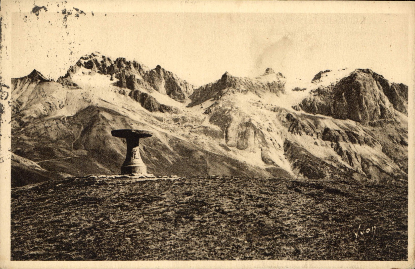 Col du Lautaret — Table d'orientation et Massif du Galibier — Éd. Les Editions d'Art Lyon