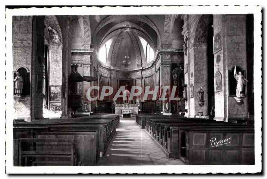 Intérieur de la cathédrale de Briançon — altitude 1321 m — édition Société de la Libération, Marseille