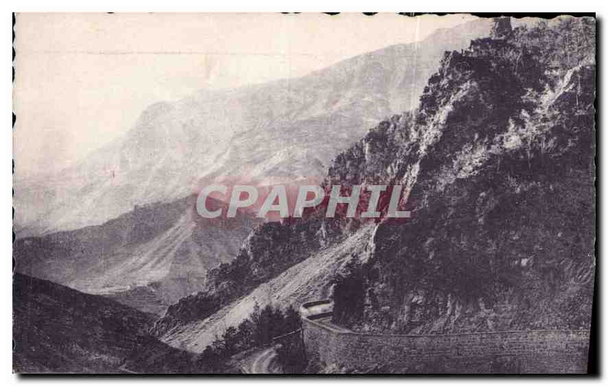 CPA Route des Alpes de Pradastie aux gorges superieures de Cians 
