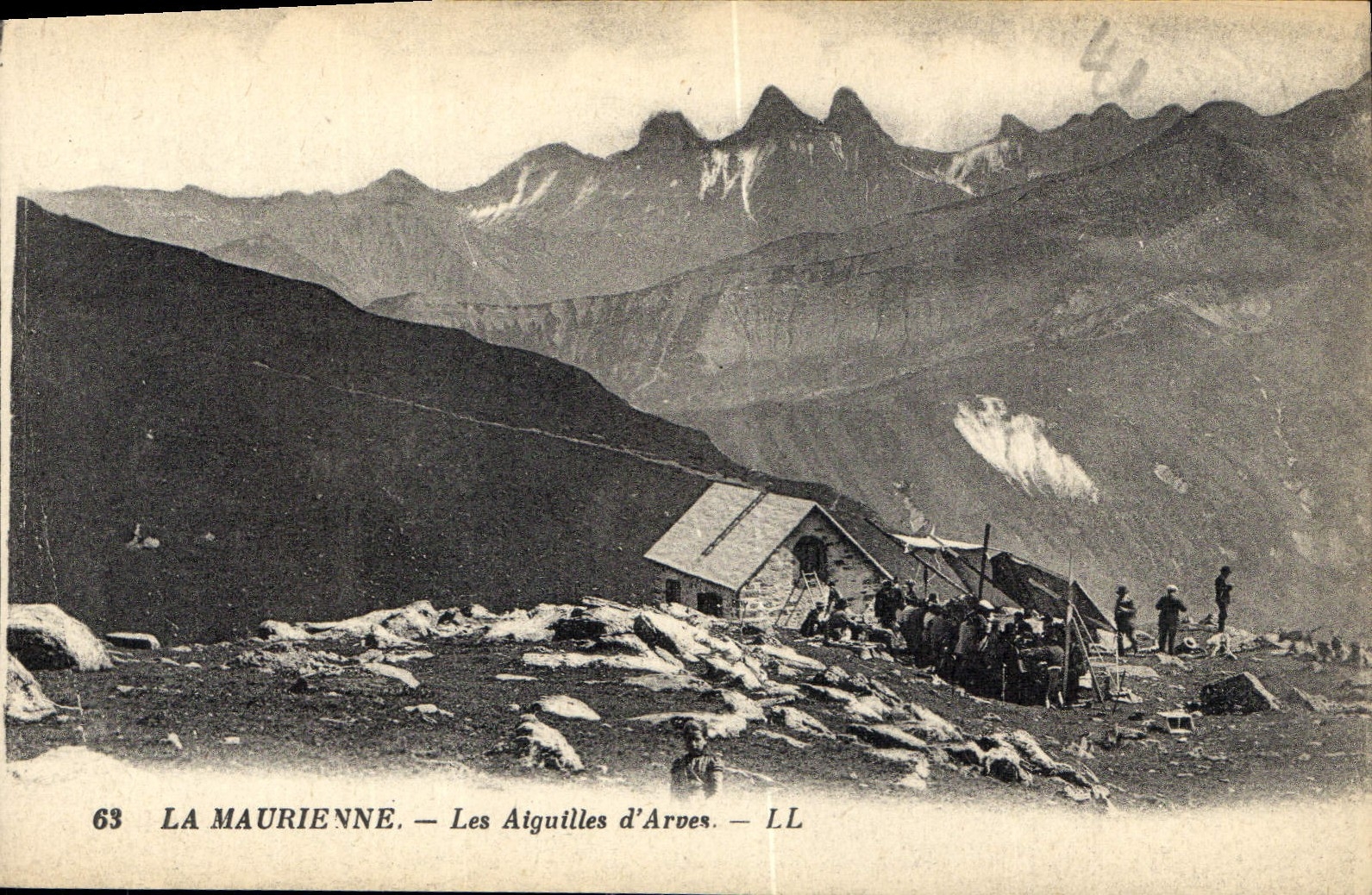 CPA La Maurienne Les Aiguilles d'Arves 