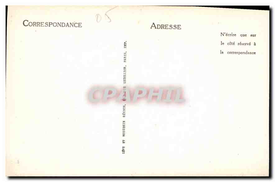 CPA La Maurienne Les Aiguilles d'Arves  — Rückseite