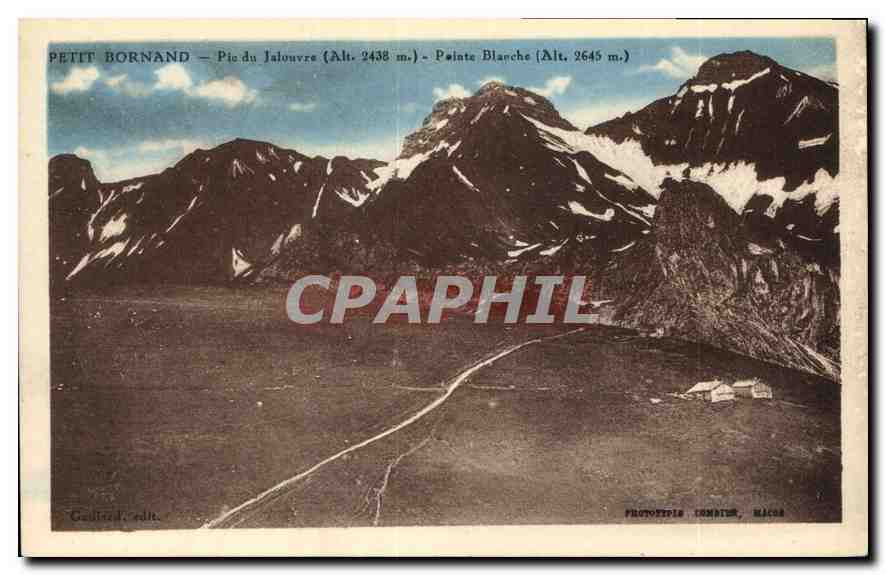 Petit Bornand — Pic du Jalouvre (Alt. 2438 m.) — Pointe Blanche (Alt. 2645 m.) — Gediféd, édit.
