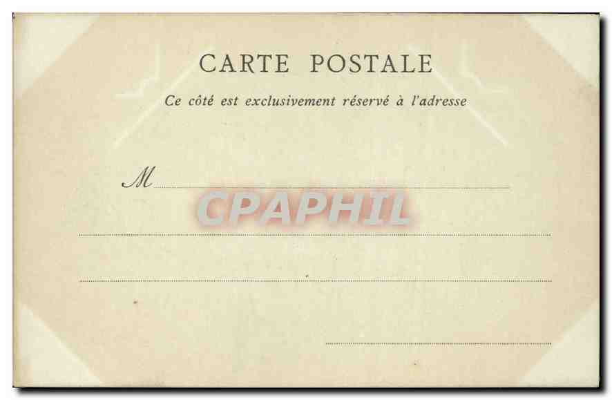 CPA Chateau de Chantilly La Chapelle et la Capitainerie  — Verso