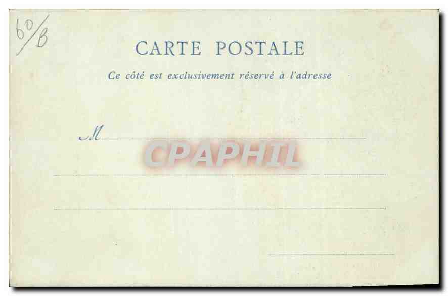CPA Cathedrale de Beauvais Portes du Grand Portail  — Verso