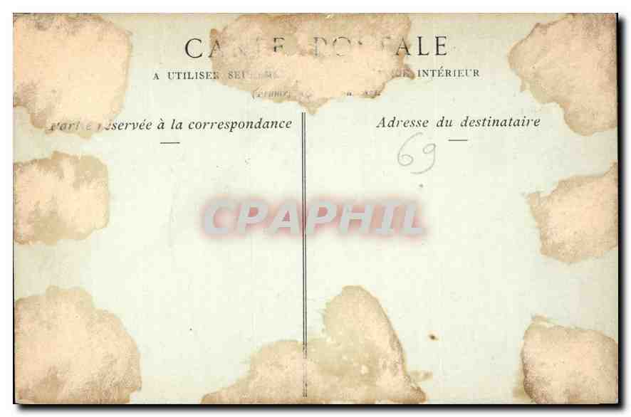 CPA Lyon Le Pont Tilsit et la Coteau de Fourvierre — Verso