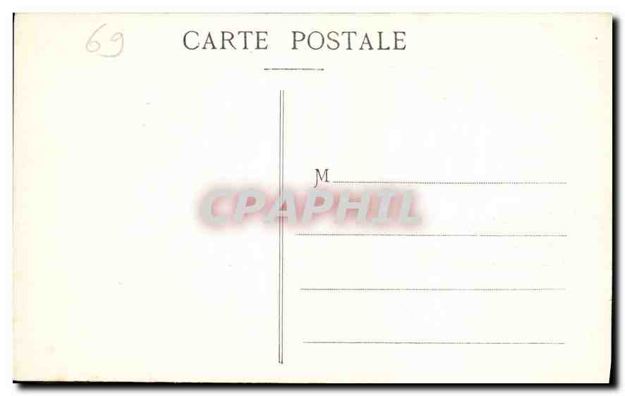 CPA Place de la Republique et rue President Carnot  — Verso