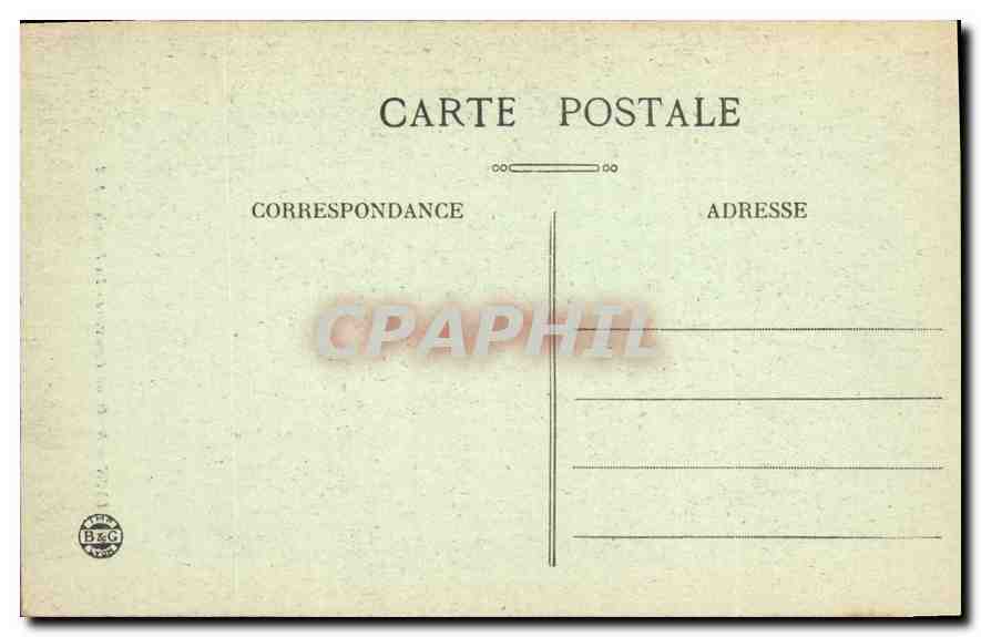 CPA Lyon ND de Fourvierre La Facade  — Verso