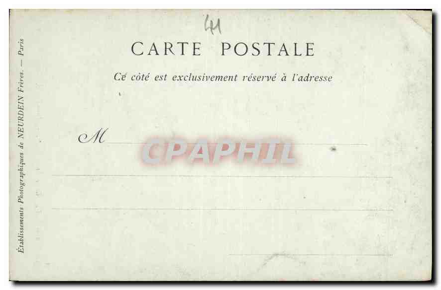 CPA Chateau de Blois Aile Francois Interieur du Grand Escalier  — Verso