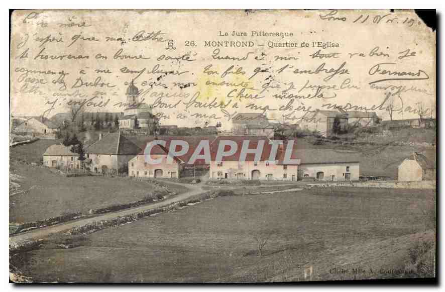 Montrond — Quartier de l'Église — Chloé Mlle A. Couturier