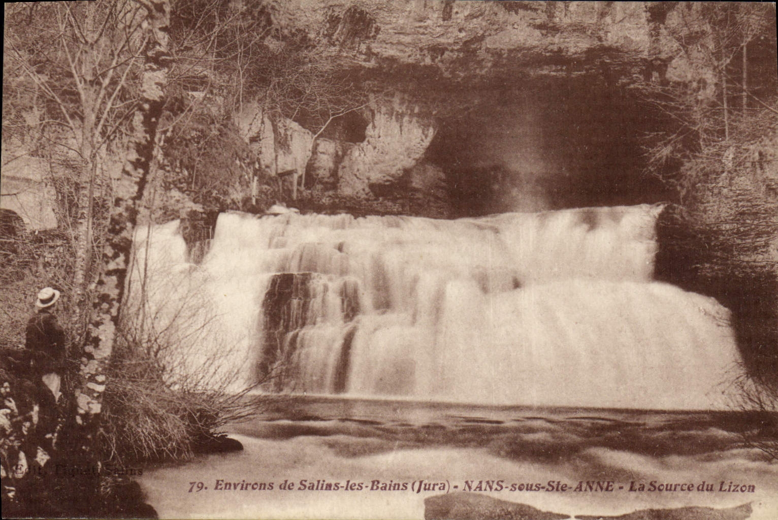 La Source du Lizon — Nans-sous-Sie-Anne (Jura) — Édit. Figuati Sains n°79