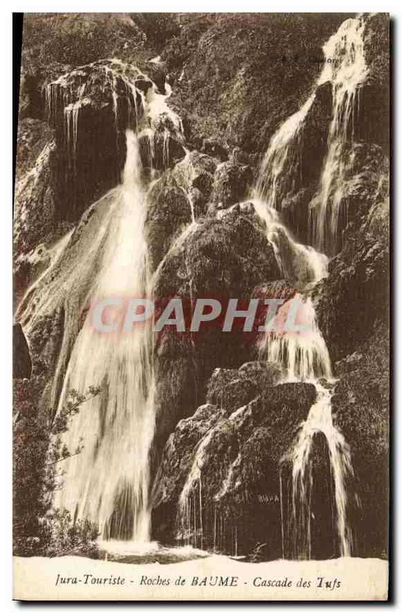 Roches de BAUME - Cascade des Tufts — Jura-Touriste — éditeur Calloire