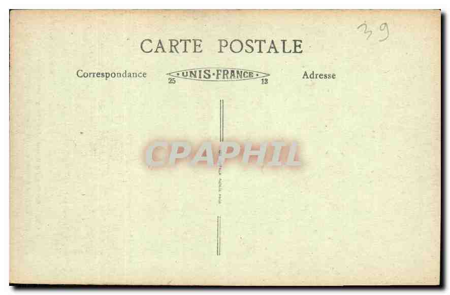 Grottes de Baume-les-Messieurs (Jura) — La Salle Renaud et la Montée de 18 mètres — éditeur S.P.A. C. Allès — Verso