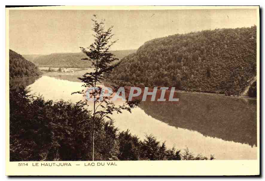 CPA Le Haut Jura Lac Du Val 