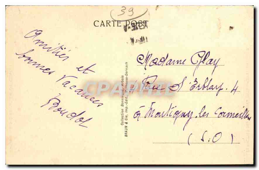 The Caves of Planches near Arbois (Jura) — Underground River — The Coral Cascades — Back