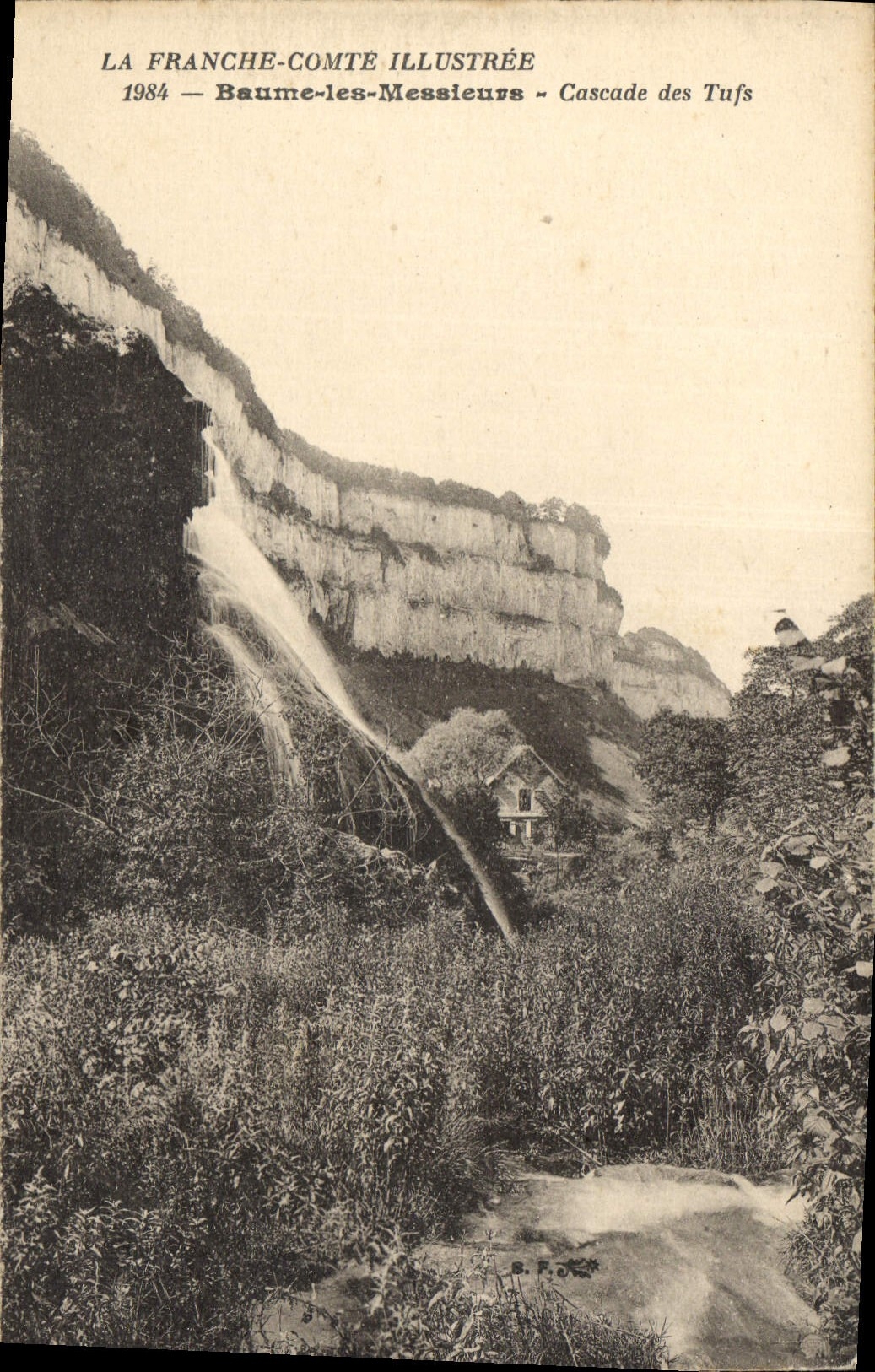Cascade des Tufts — Baume-les-Messieurs — La Franche-Comté Illustrée
