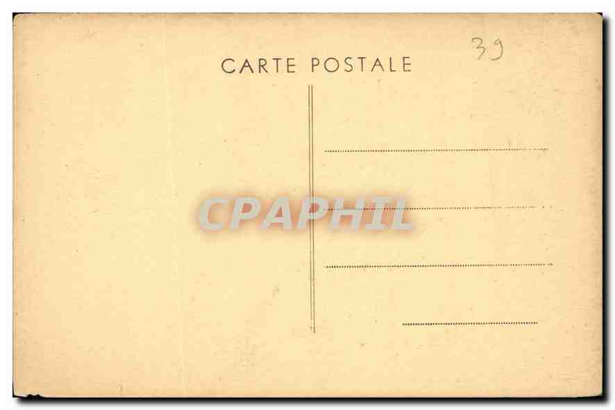 Grottes de BAUME-les-MESSIEURS (Jura) — Galerie de Diapason (galerie inexploitée) — Phot. Gaubey — Verso