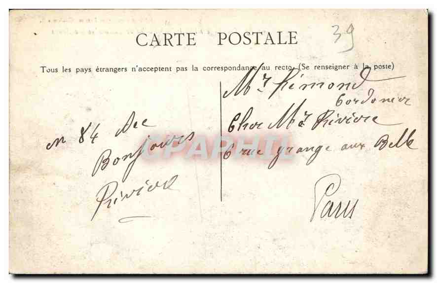 Vallée de Baume-les-Messieurs — Édition Bourgeois Frères, Chalon-s-S. — Reverso