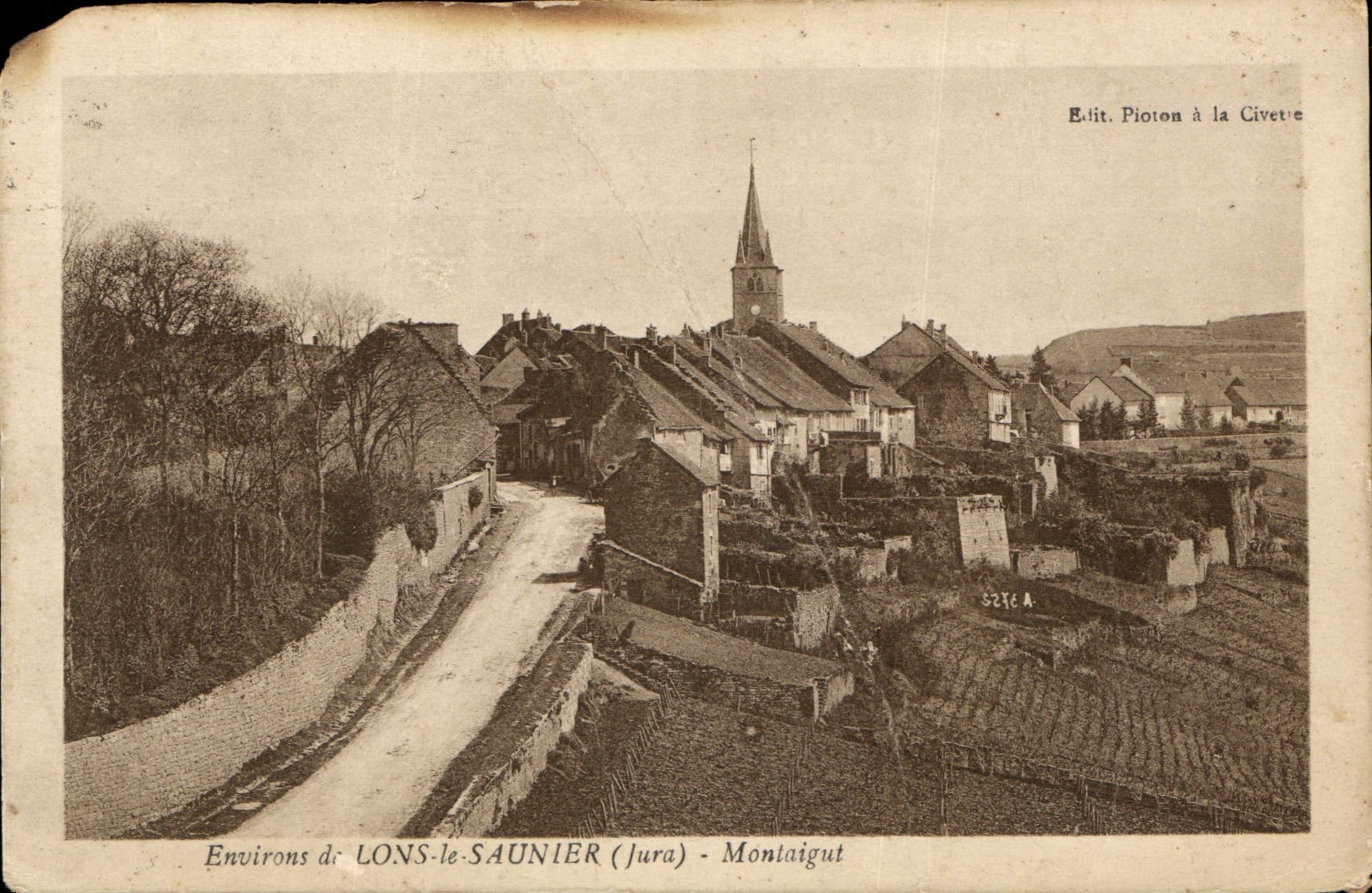 Omgeving van LONS-le-SAUNIER (Jura) - Montaigut — Ed. Pioton à la Civette, n° 5276 A