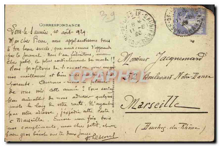 Omgeving van LONS-le-SAUNIER (Jura) - Montaigut — Ed. Pioton à la Civette, n° 5276 A — Achterkant