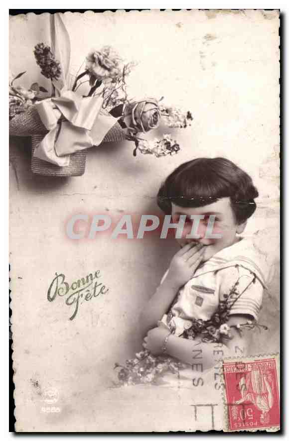 CPA Bonne Fete Enfant