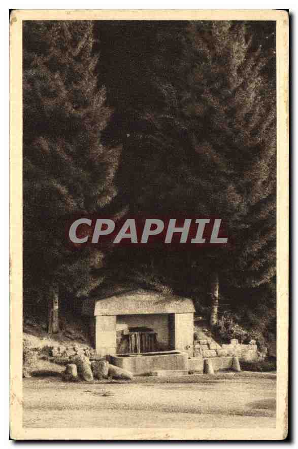 Col de la Faucille — Fontaine Napoléon — Édit. G. CROISILLE - Morez