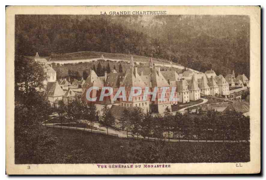 CPA La Grande Chartreuse Vue generale du Monastere 