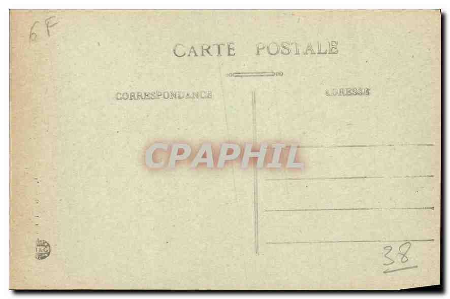 CPA Sassenage Sortie du Germe des Cuves  — Rückseite