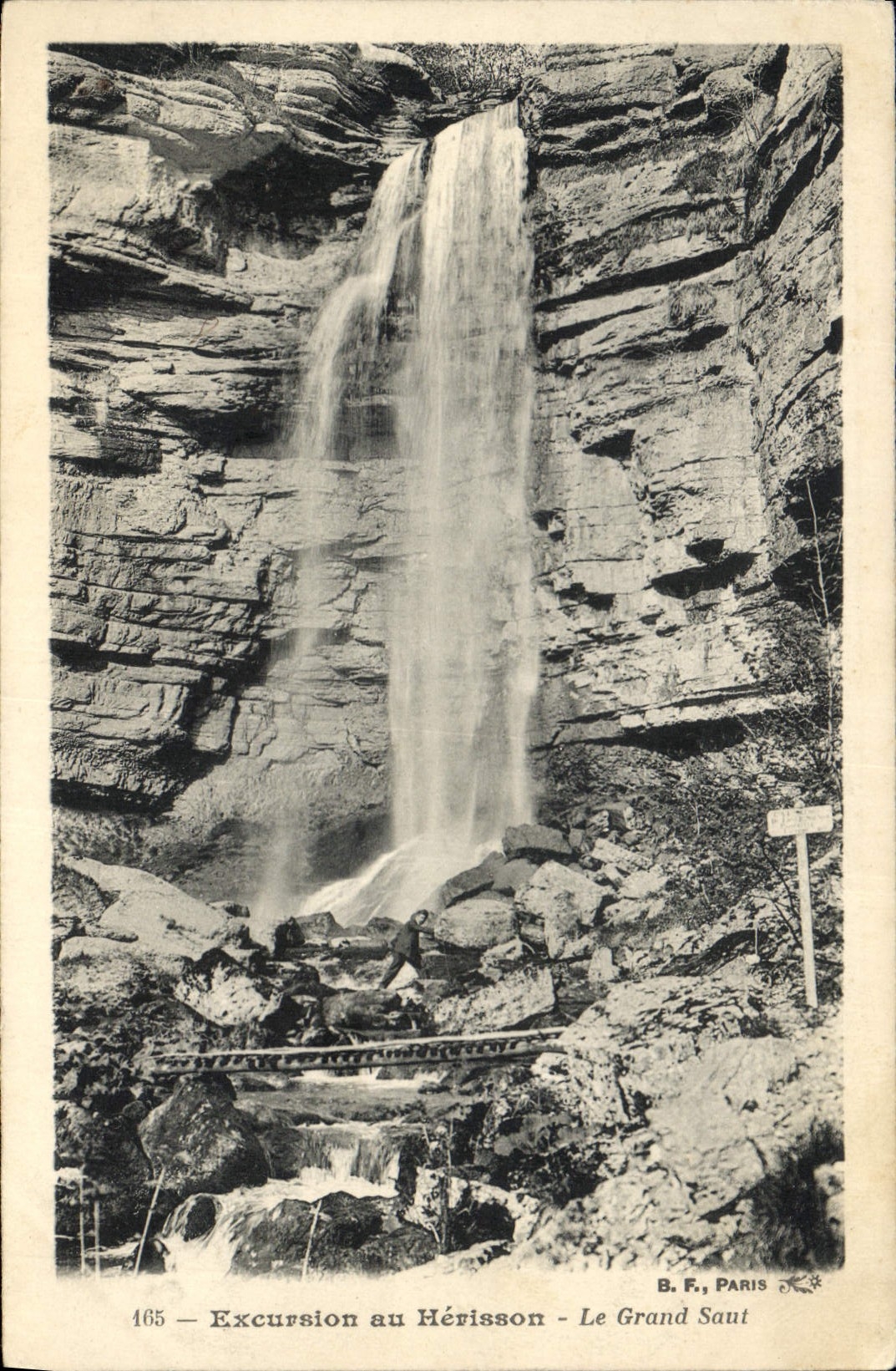 Excursion au Hérisson - Le Grand Saut — B. F., Paris, n° 465
