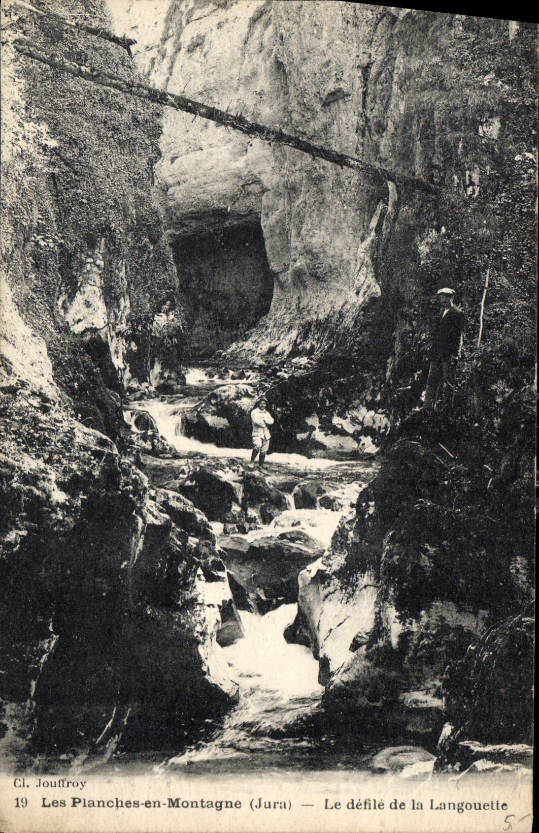 Les Planches-en-Montagne (Jura) — Der Langouette-Pass — Cl. Jouffroy, n°19