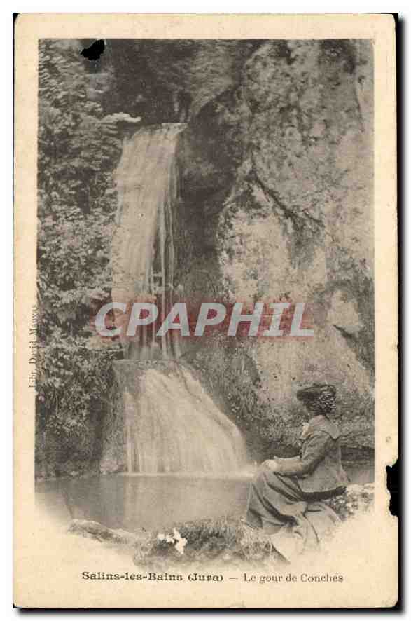 Salins-les-Bains (Jura) — Le gour de Conchès — Libr. Daill-Maussis