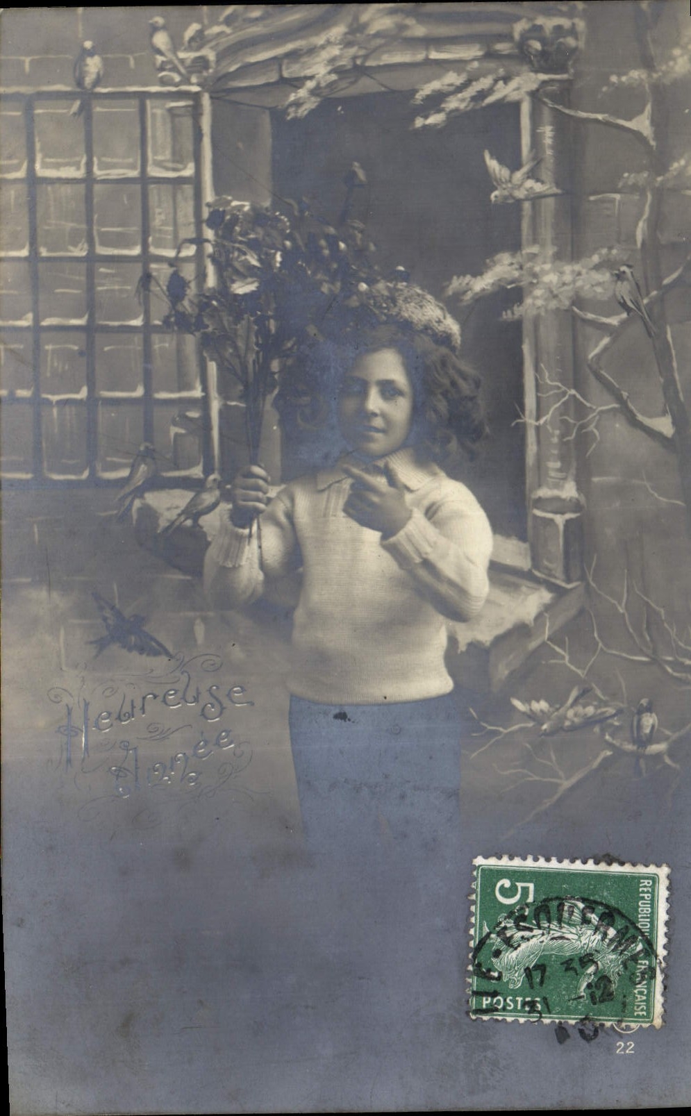 CPA Heureuse Anne Enfant