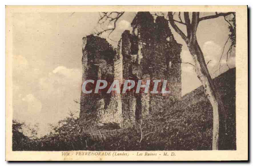 CPA Peyrehorade Landes Les Ruines 