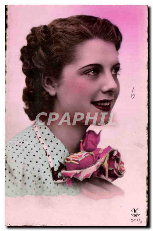 CPA Bonne Fete de Ste Catherine Femme