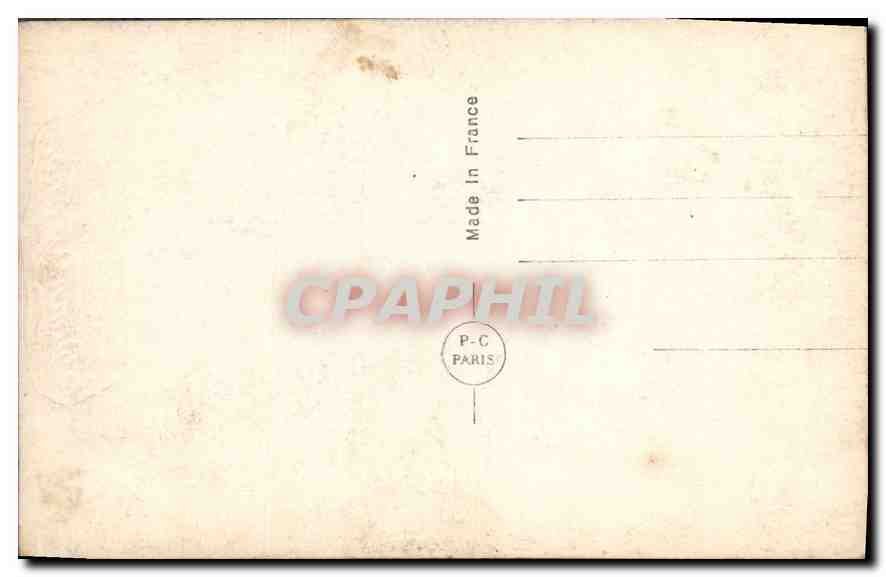 CPA Bonne Anne Femme — Verso