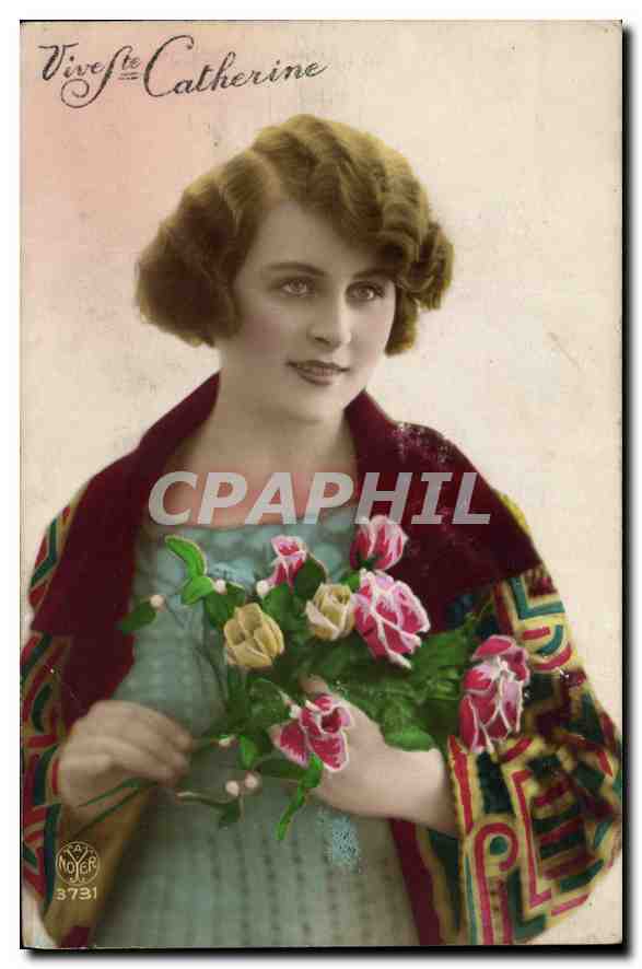 CPA Vive Ste Catherine Femme