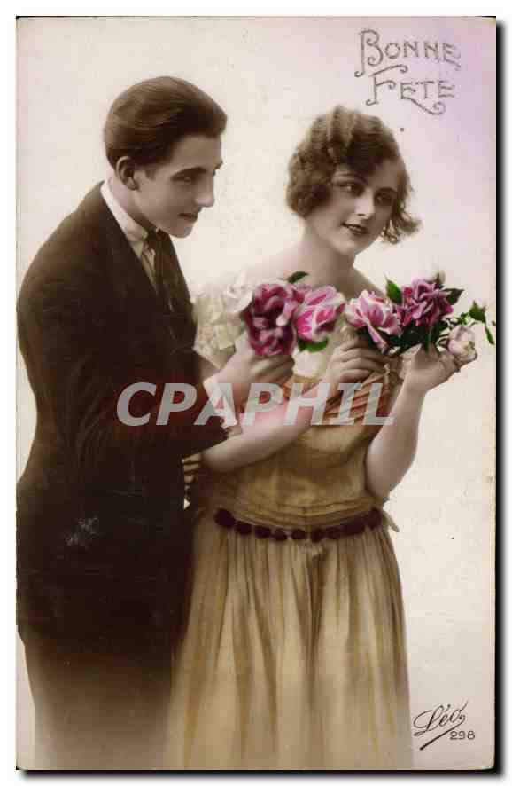 CPA Bonne Fete Femme