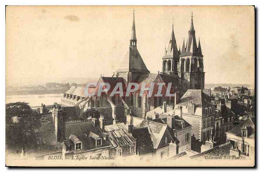 CPA Blois l'Eglise Saint Nicolas 