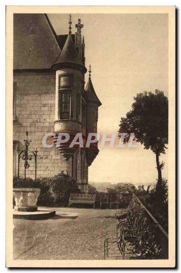 CPA Chateau de la Loire Chateau de Chaumont sur Loire Detail 