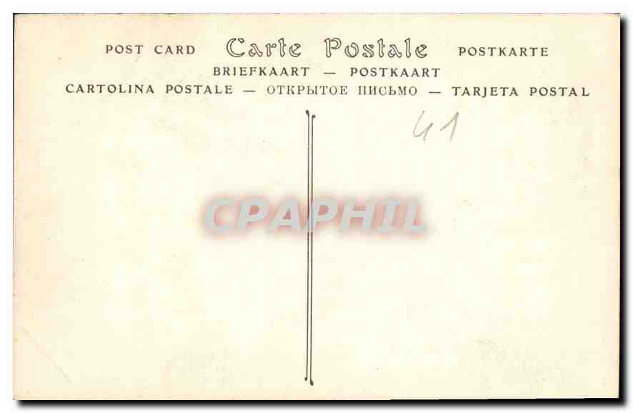 CPA Blois Rue Pierre de Blois  — Rückseite