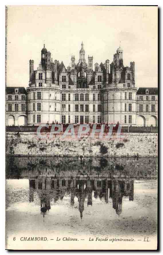 CPA Chambord le Chateau La Facade Sepentrionale 