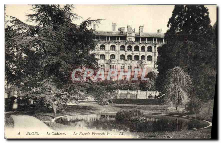 Blois — Le Château — La Façade François 1er — LL.