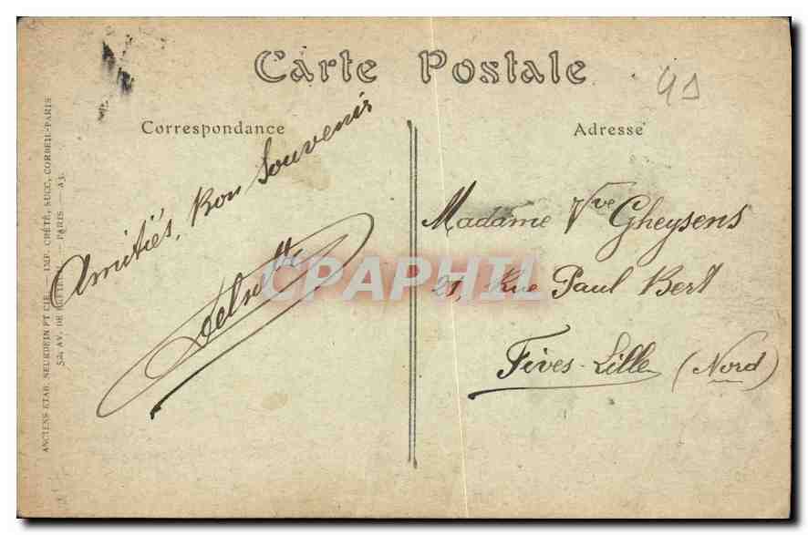 Kasteel van Blois — Vleugel van Karel de Vierde, Uitwendige gevel — JND Fot. — Achterkant