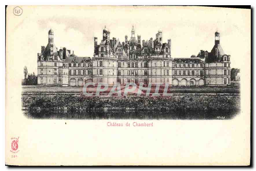 CPA Chateau de Chambord 