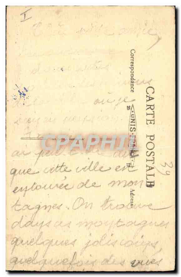 Baume-les-Messieurs — Vue Générale de la Vallée — LE JURA — Verso