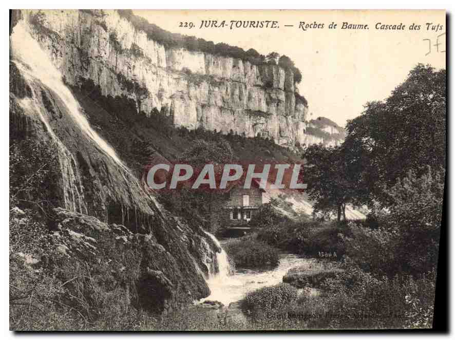 Roches de Baume. Cascade des Tufts — JURA-TOURISTE — n°229