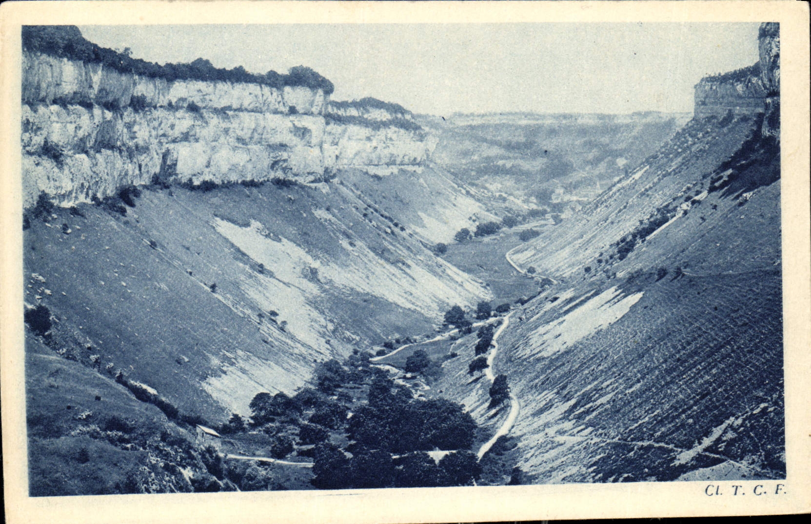 Vallée de Baume-les-Messieurs — Jura — Verlag Cl. T. C. F.