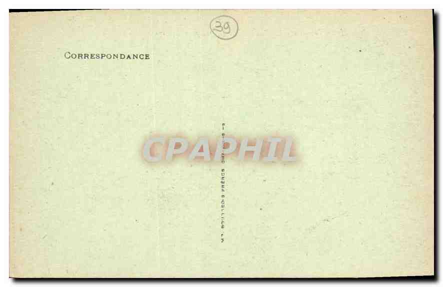 Fond de la Vallée de Revigny — Jura-Touriste — Éditeur F. Chaïgon — Rückseite