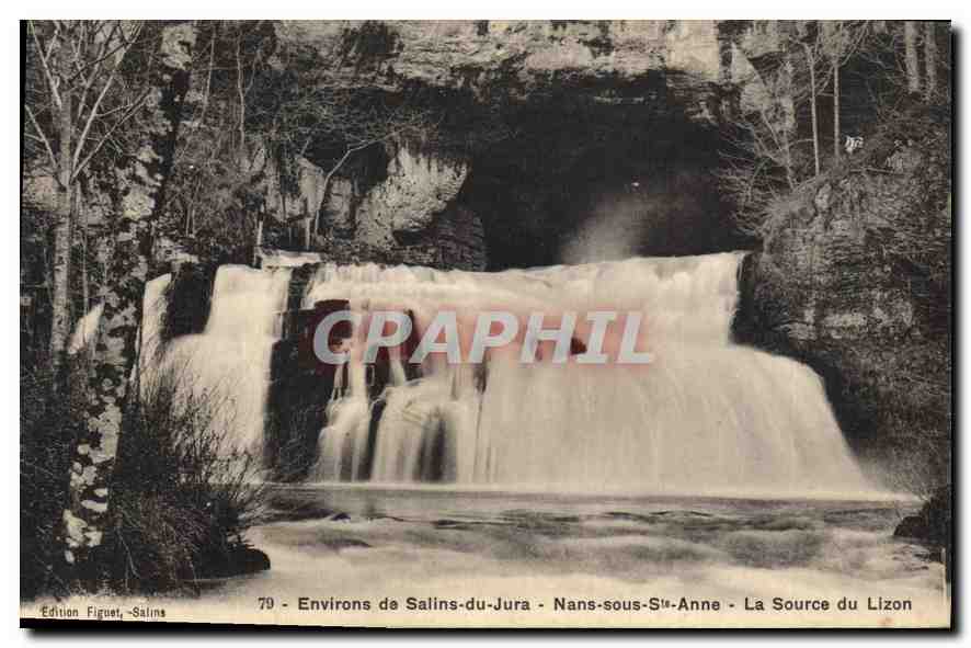 La Source du Lizon — Environ de Salins-du-Jura, Nans-sous-Sainte-Anne — Édition Figue, Salins