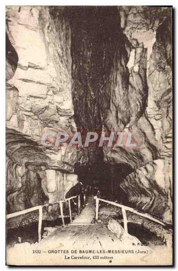 Grottes de Baume-les-Messieurs — Le Carrefour, 433 mètres — S. FOC, Lux