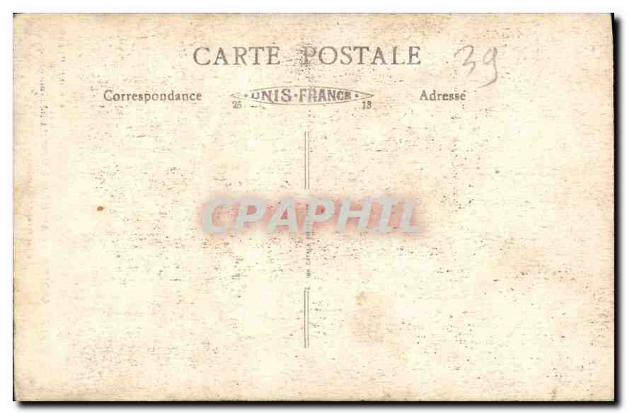 Grottes de Baume-les-Messieurs — Le Carrefour, 433 mètres — S. FOC, Lux — Verso